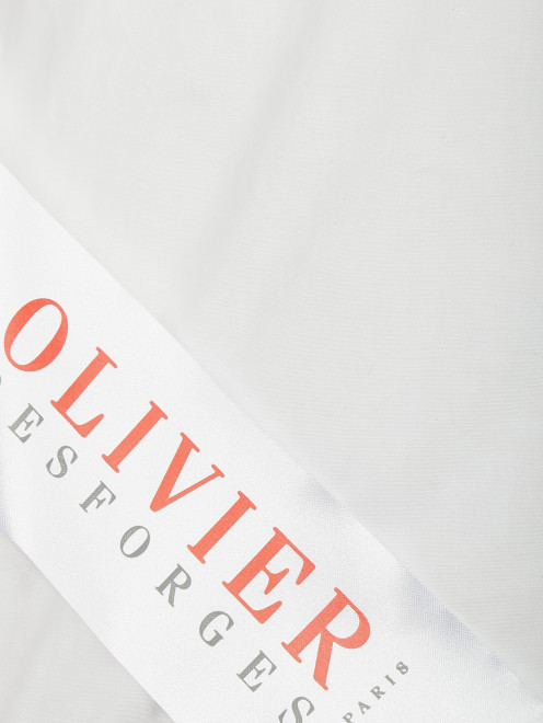 Однотонное одеяло из хлопка Olivier Desforges - Деталь