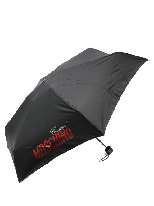 Зонт-автомат с логотипом Moschino - Общий вид