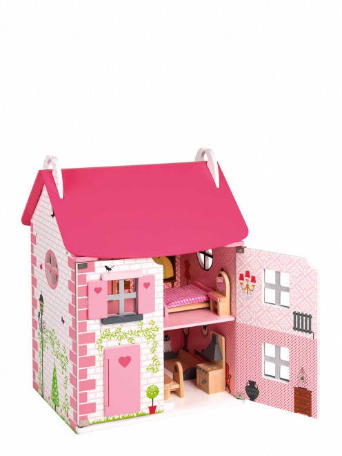 Кукольный домик с мебелью "Мадемуазель" Janod - Общий вид