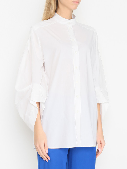 Блуза из хлопка Alberta Ferretti - МодельВерхНиз
