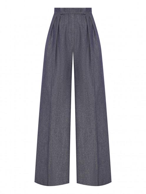 Широкие брюки из шерсти Max Mara - Общий вид