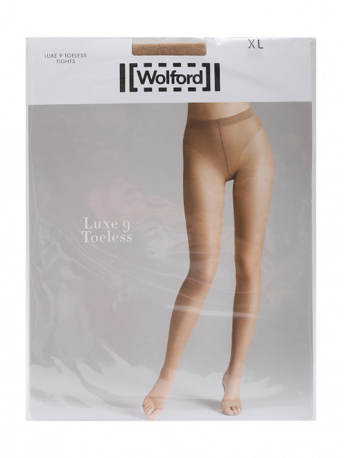 Колготки бежевые 9 den Wolford - Общий вид