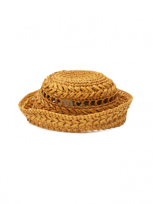 Плетеная однотонная шляпа Weekend Max Mara - Общий вид