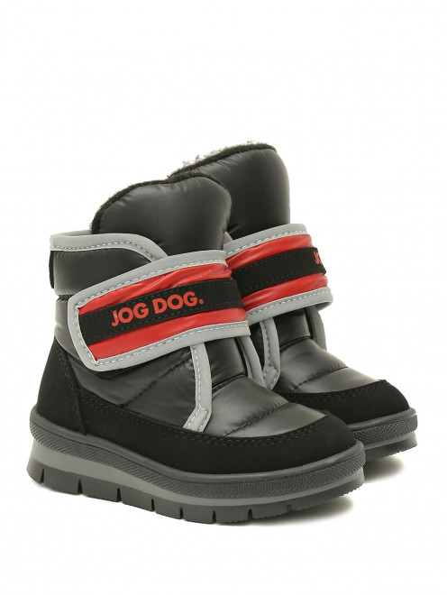 Утепленные ботинки на липучке JOG DOG - Общий вид