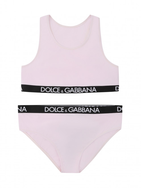 Комплект из трикотажа-топ и трусы Dolce & Gabbana - Общий вид