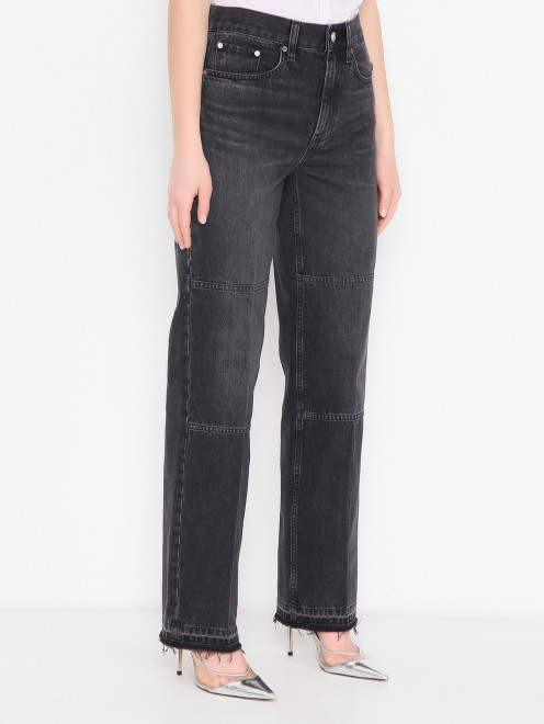 Джинсы на высокой посадке Helmut Lang - МодельВерхНиз