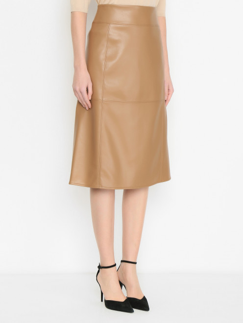 Юбка-миди с разрезом Max Mara - МодельВерхНиз