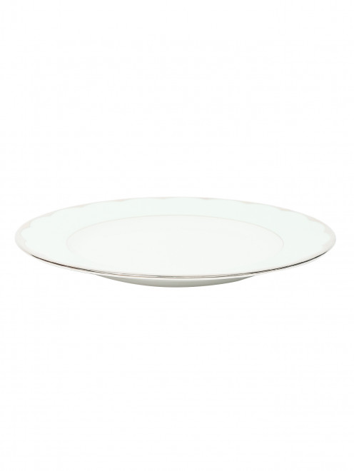 Тарелка салатная из фарфора с окантовкой Haviland - Обтравка1