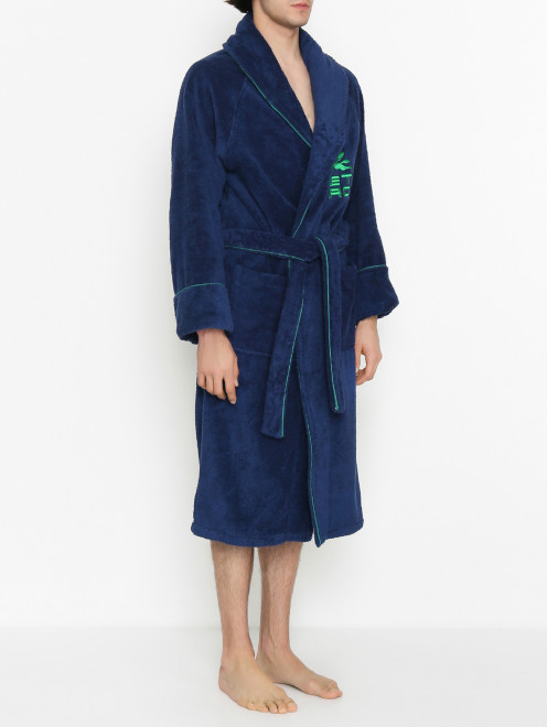 Халат из хлопка с вышивкой Etro - МодельВерхНиз