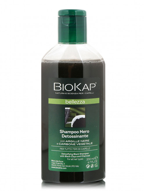 Шампунь детокс черный 200 мл Hair Care BIOKAP - Общий вид