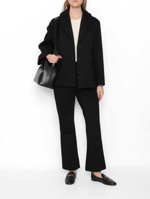 Брюки из плотной вискозы Max Mara - МодельОбщийВид