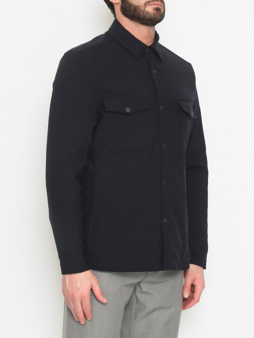 Куртка-рубашка с накладными карманами LARDINI - МодельВерхНиз
