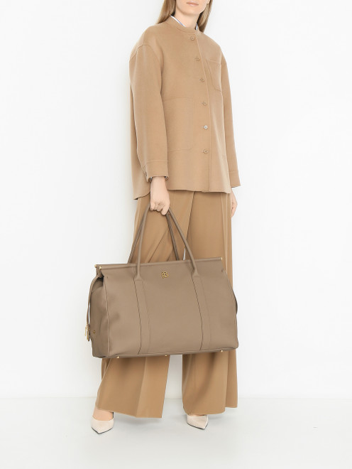 Сумка-саквояж из кожи Fiore bags - МодельОбщийВид