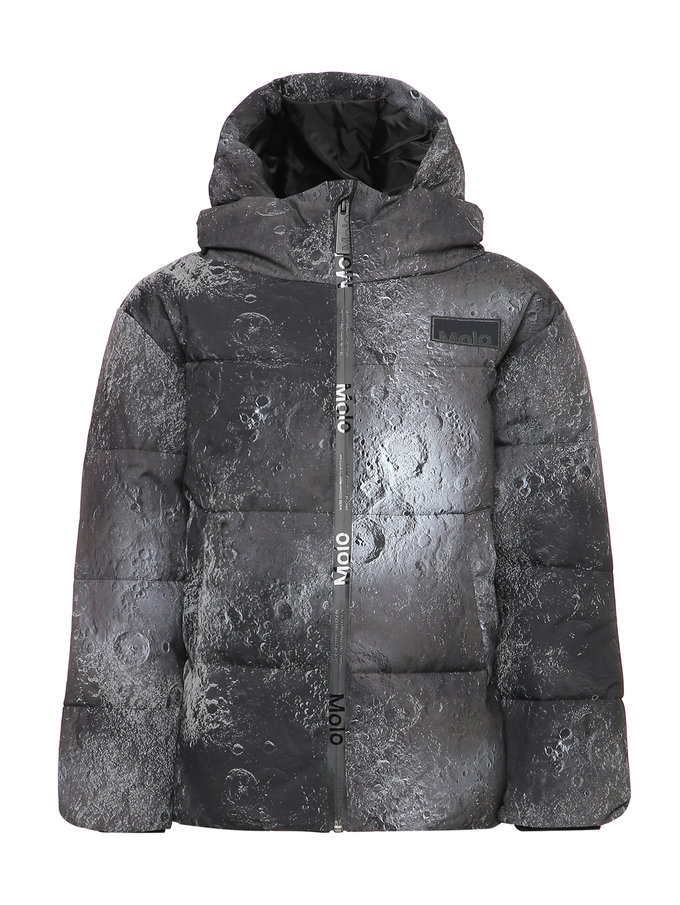 Куртка с узором и капюшоном