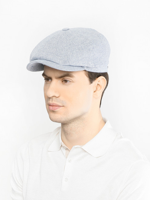 Кепка восьмиклинка из шерсти Stetson - МодельОбщийВид