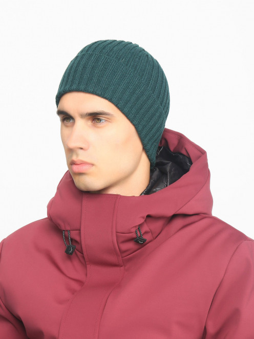 Платок из шелка с узором Piacenza Cashmere 1733 - МодельОбщийВид