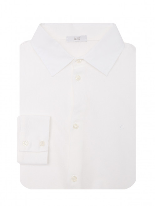 Трикотажная рубашка из хлопка Clix - Общий вид