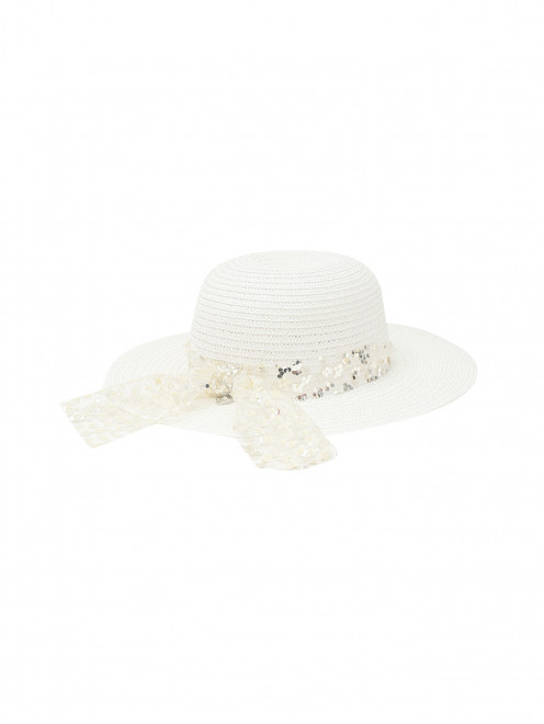 Шляпа с лентой с блеском IL Trenino - Общий вид