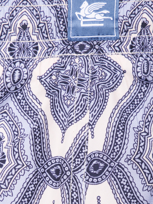 Плавки с узором и карманами Etro - Деталь