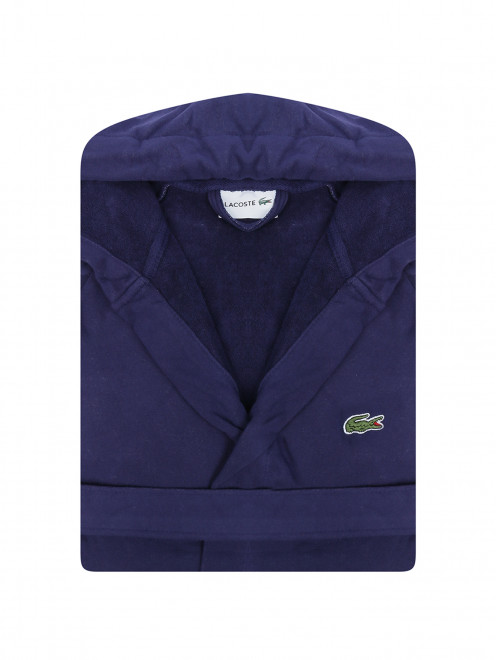 Банный халат с логотипом Lacoste - Общий вид