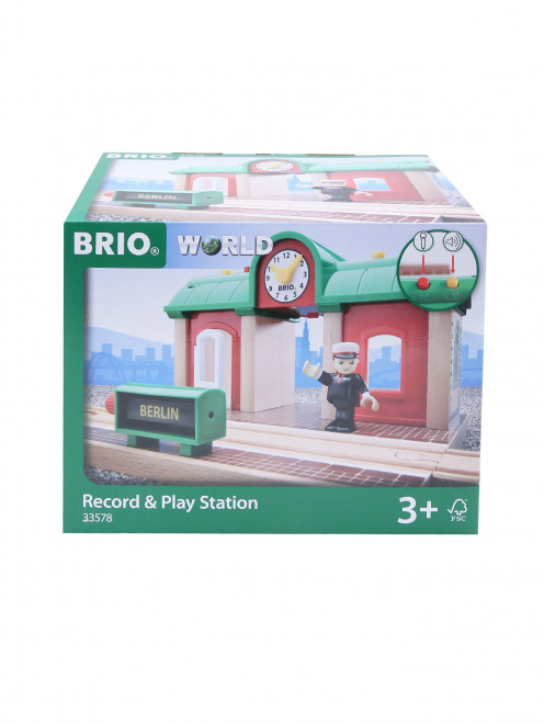 Ж/д станция со звуковыми эффектами BRIO - Общий вид