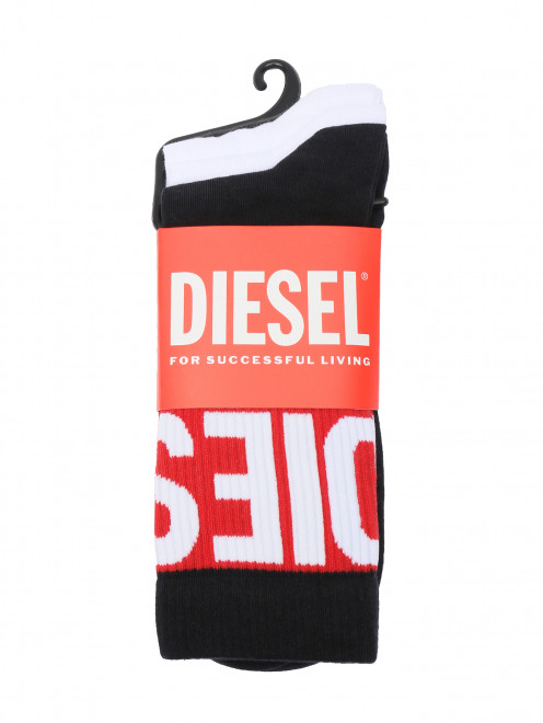 Набор носков с логотипом Diesel - Общий вид