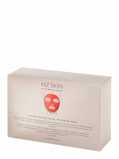 Набор масок для лица Vitamin-Infused Facial Treatment Mask, 5 шт Mz Skin - Обтравка1