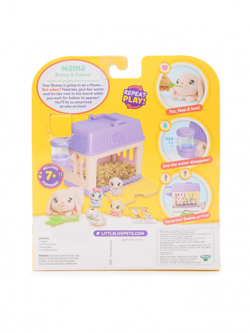 Игровой набор - крольчиха Little live pets - Обтравка1