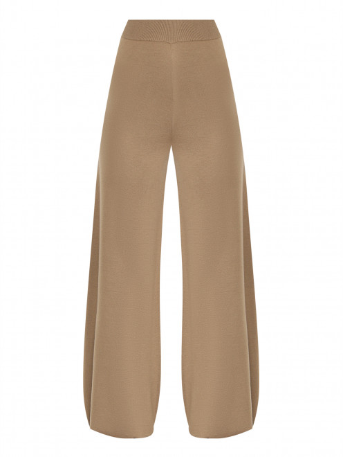 Трикотажные брюки из шерсти Max Mara - Общий вид