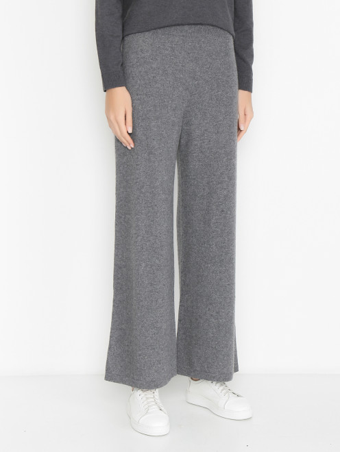 Трикотажные брюки с кашемиром Weekend Max Mara - МодельВерхНиз
