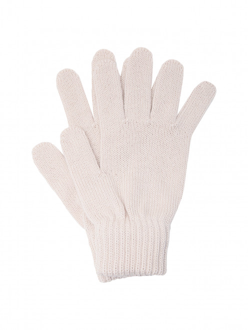 Однотонные шерстяные перчатки Catya - Общий вид