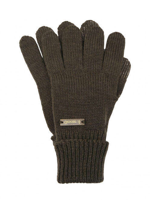 Перчатки из шерсти с сенсорными пальцами IL Trenino - Общий вид