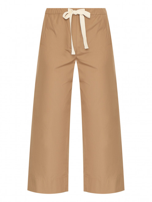 Брюки из хлопка Max Mara - Общий вид