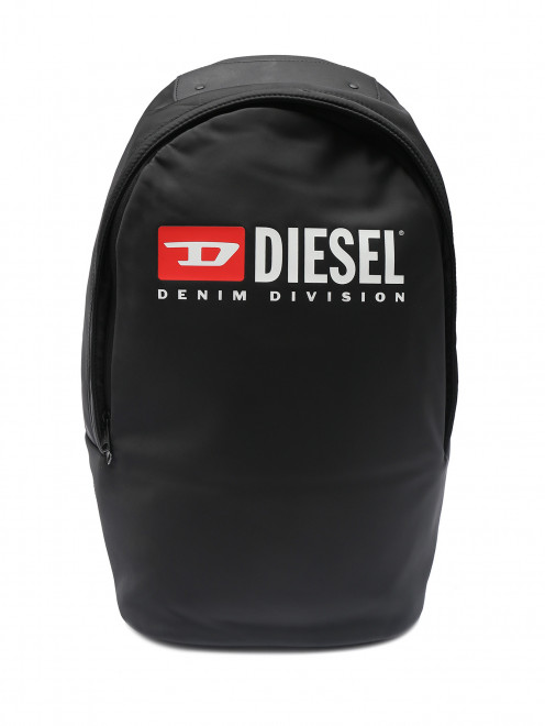 Рюкзак однотонный с логотипом Diesel - Общий вид