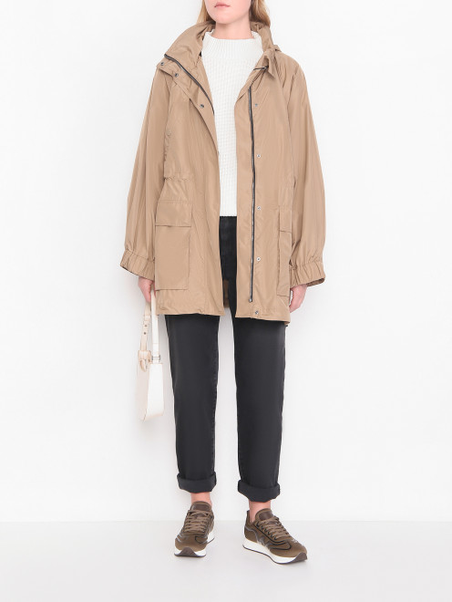 Ветровка на молнии с карманами Weekend Max Mara - МодельОбщийВид