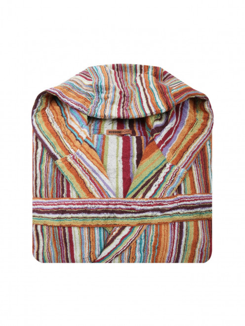 Халат из хлопка с узором Missoni - Общий вид