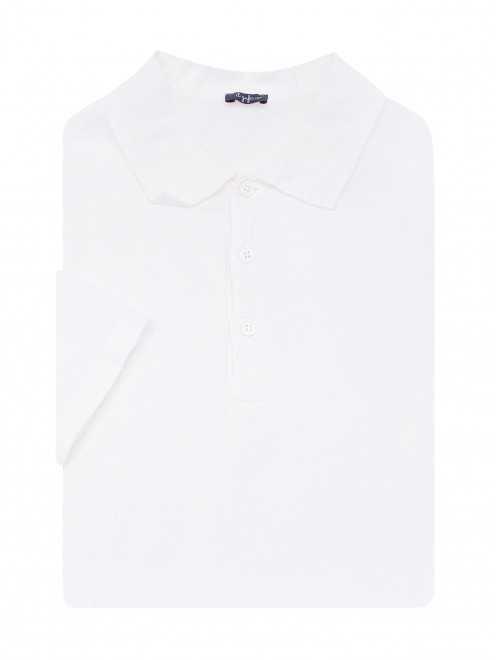 Льняная рубашка с коротким рукавом Il Gufo - Общий вид