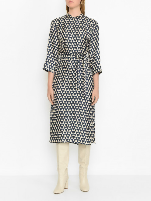 Платье из шелка Max Mara - МодельВерхНиз