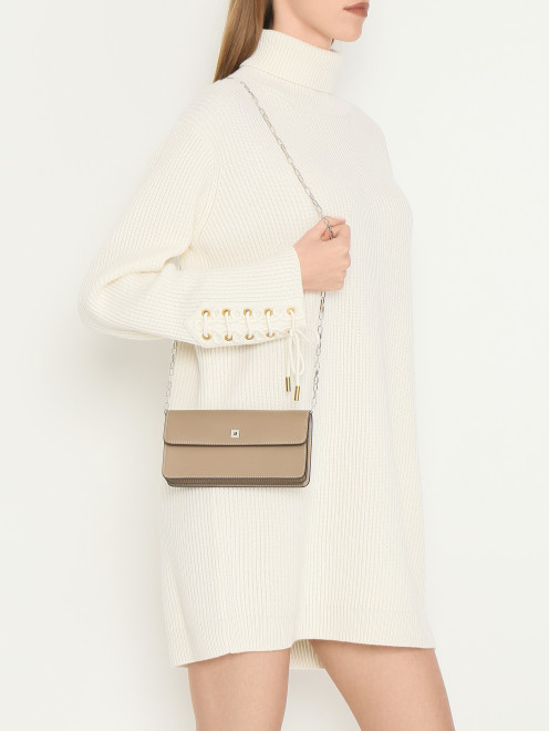 Клатч из кожи Max Mara - МодельВерхНиз