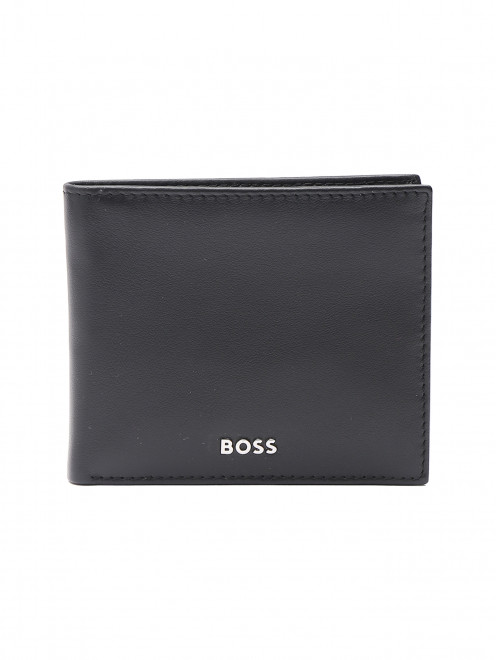 Кошелек из гладкой кожи Boss - Общий вид
