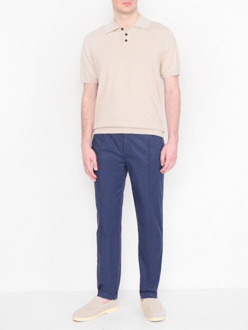 Брюки из текстиля со стрелками Doriani Cashmere - МодельОбщийВид