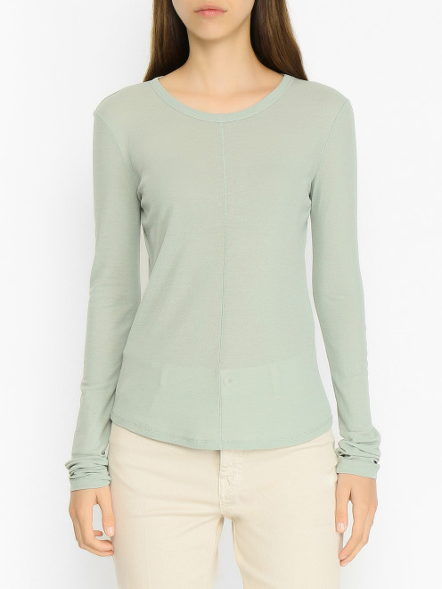 Базовый лонгслив Weekend Max Mara - МодельВерхНиз