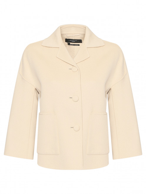 Куртка из шерсти с рукавом 3/4 Weekend Max Mara - Общий вид