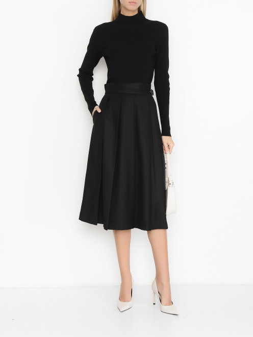 Юбка-миди в складку Weekend Max Mara - МодельОбщийВид