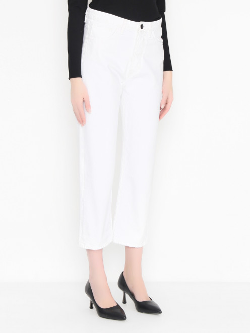 Белые джинсы 3x1 - МодельВерхНиз