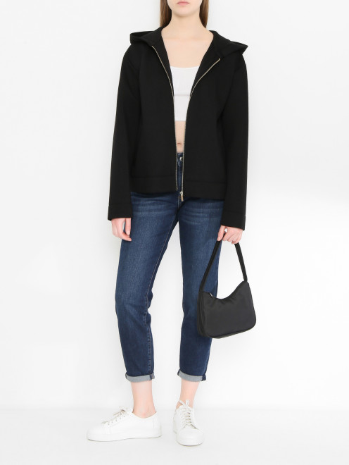 Джинсы из темного денима Sportmax - МодельОбщийВид