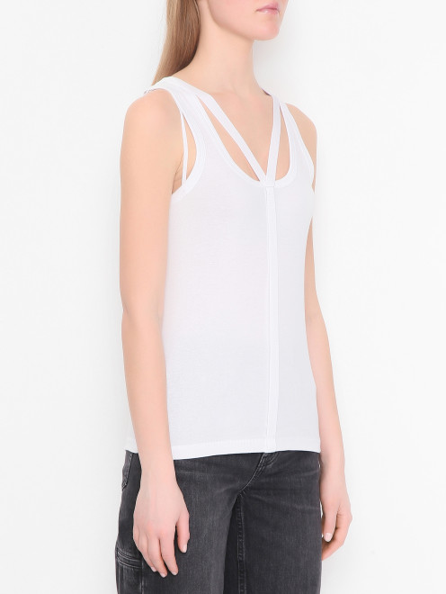 Топ на бретелях Helmut Lang - МодельВерхНиз