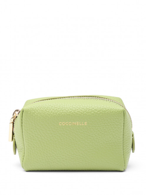 Косметичка из кожи с логотипом Coccinelle - Общий вид