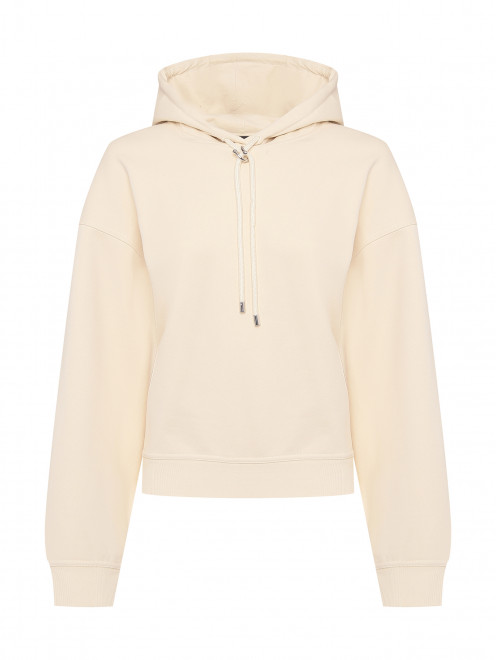 Толстовка из хлопка с капюшоном Sportmax - Общий вид