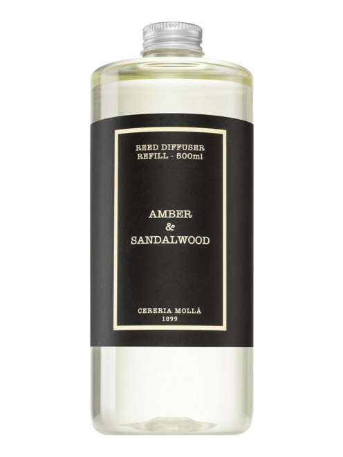 Рефилл для диффузора Amber & Sandalwood, 500 мл Cereria Molla 1889 - Общий вид